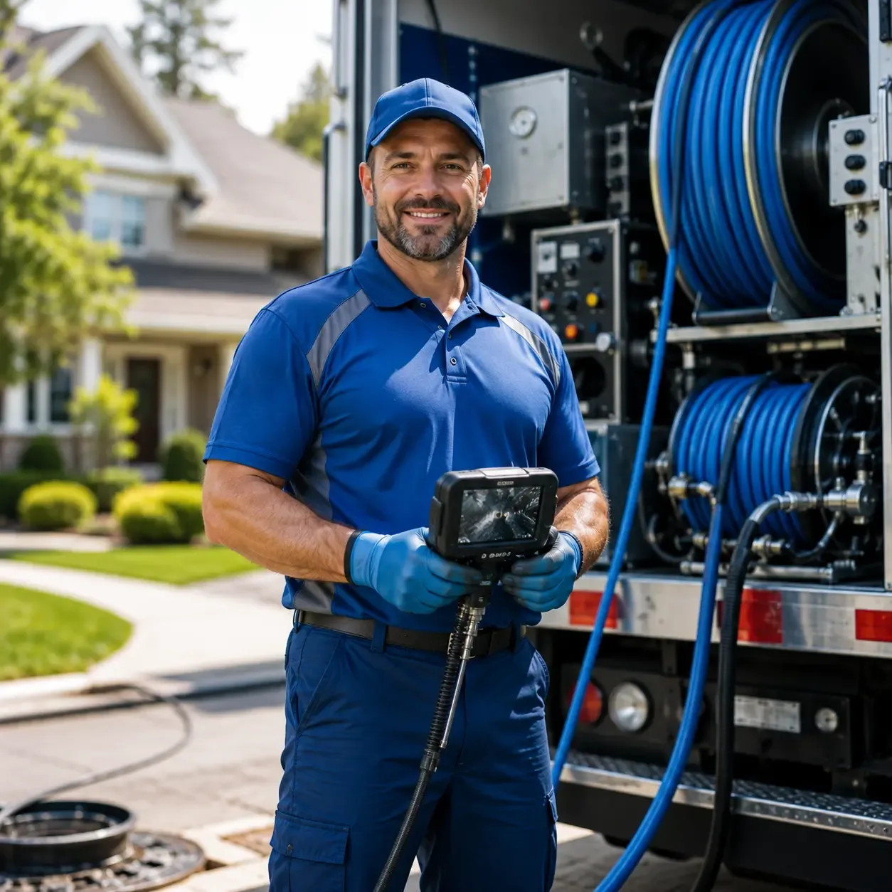 Local outdoor drain cleaning specialists in Treichlers, PA